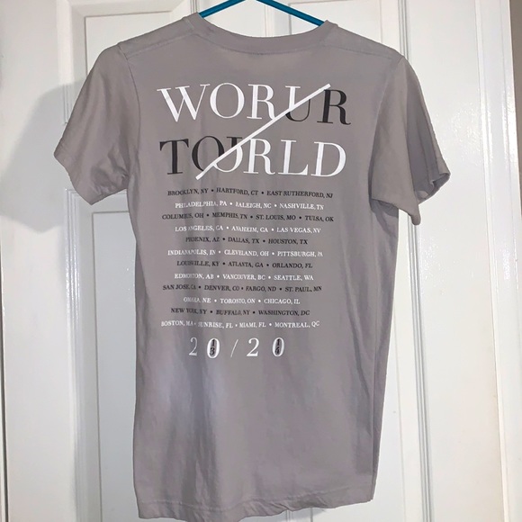 Justin Timberlake World Tour 20/13, 2014 Las Vegas show, scoop neck, Size Small - Picture 3 of 5
